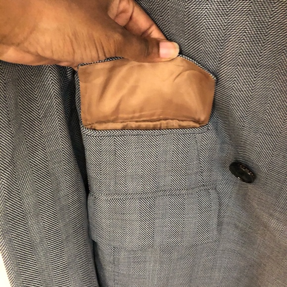 Landscape- Oversized Gray Blazer - Picture 12 of 16